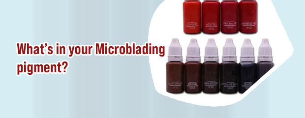 Eyebrow pigment ink